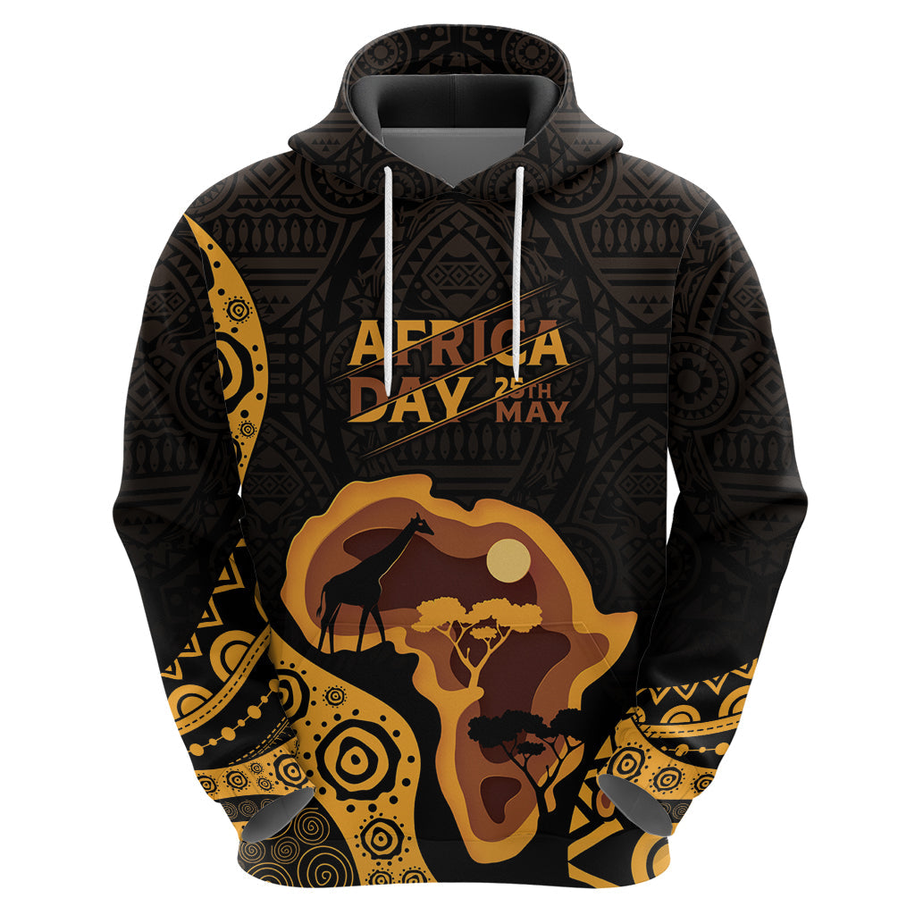 Africa Day Personalized Hoodie Ethnic Retro Style LT7