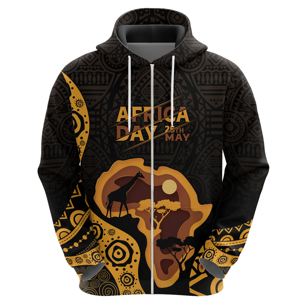 Africa Day Personalized Hoodie Ethnic Retro Style LT7