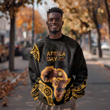 Africa Day Personalized Sweatshirt Ethnic Retro Style LT7