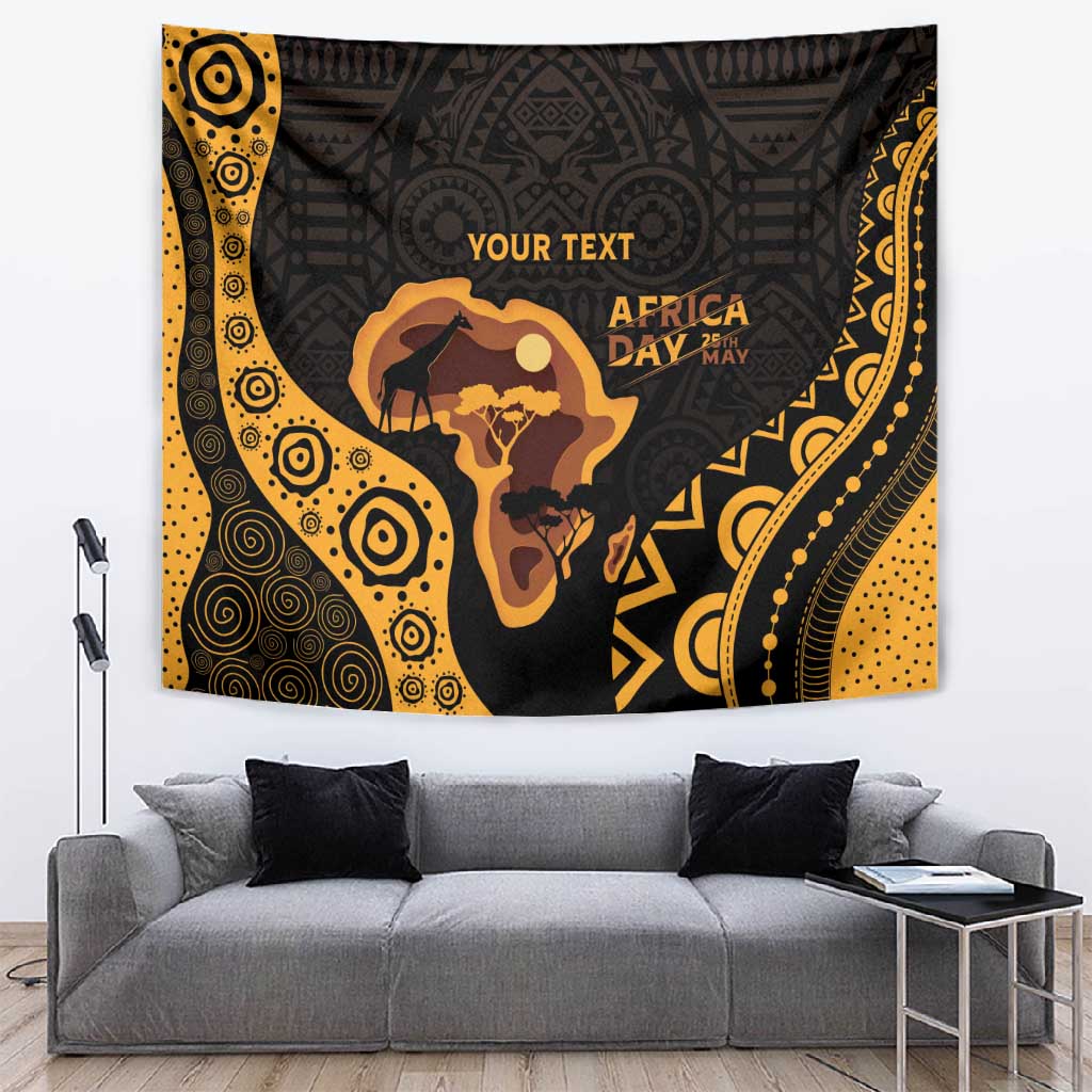 Africa Day Personalized Tapestry Ethnic Retro Style LT7
