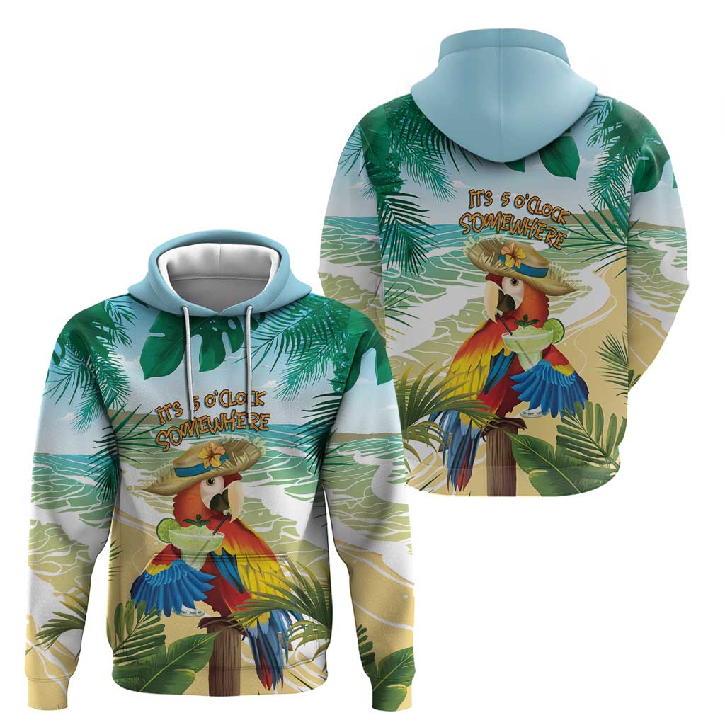 Aloha Hawaii It's 5 o'clock Somewhere Hoodie LT7