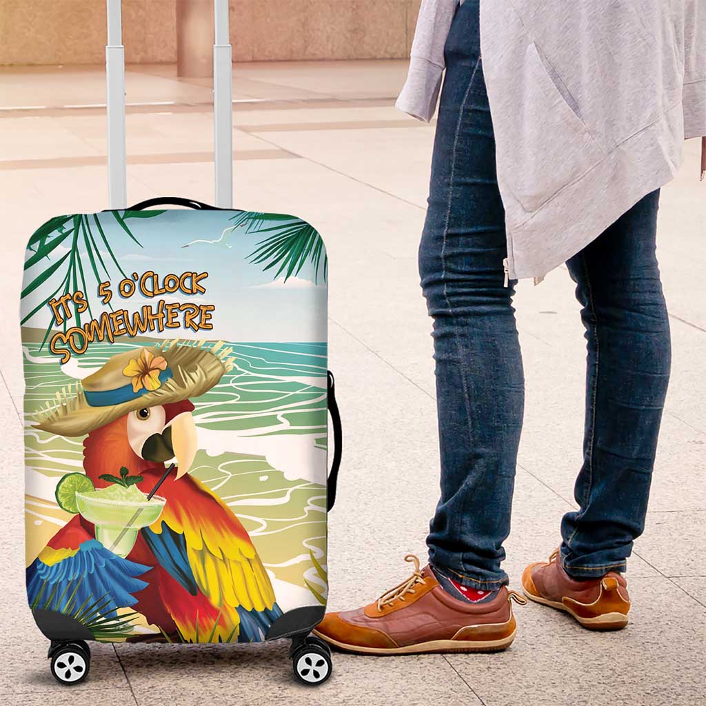 Aloha Hawaii It's 5 o'clock Somewhere Luggage Cover LT7