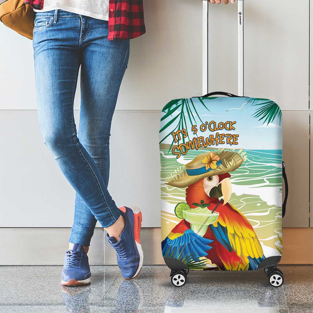Aloha Hawaii It's 5 o'clock Somewhere Luggage Cover LT7