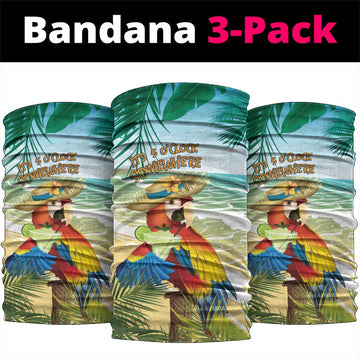 Aloha Hawaii It's 5 o'clock Somewhere Neck Gaiter LT7