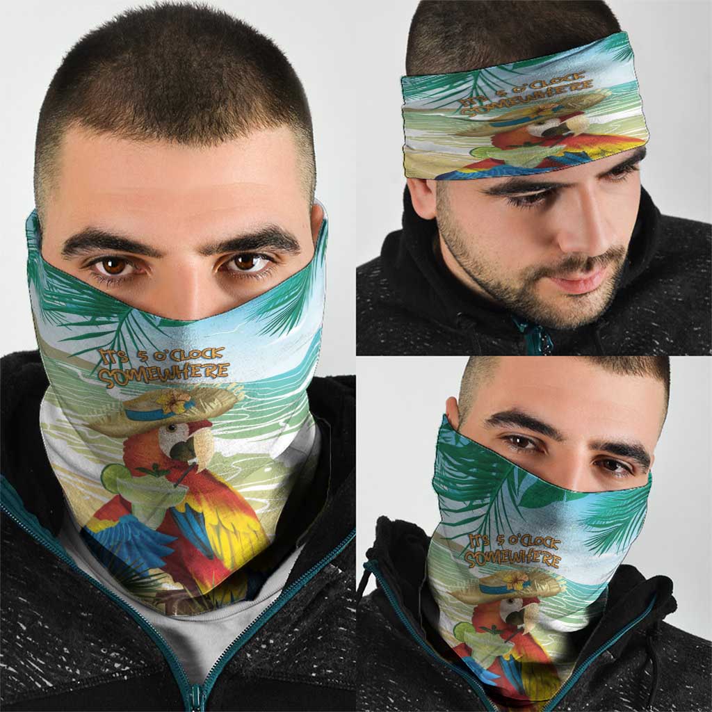 Aloha Hawaii It's 5 o'clock Somewhere Neck Gaiter LT7