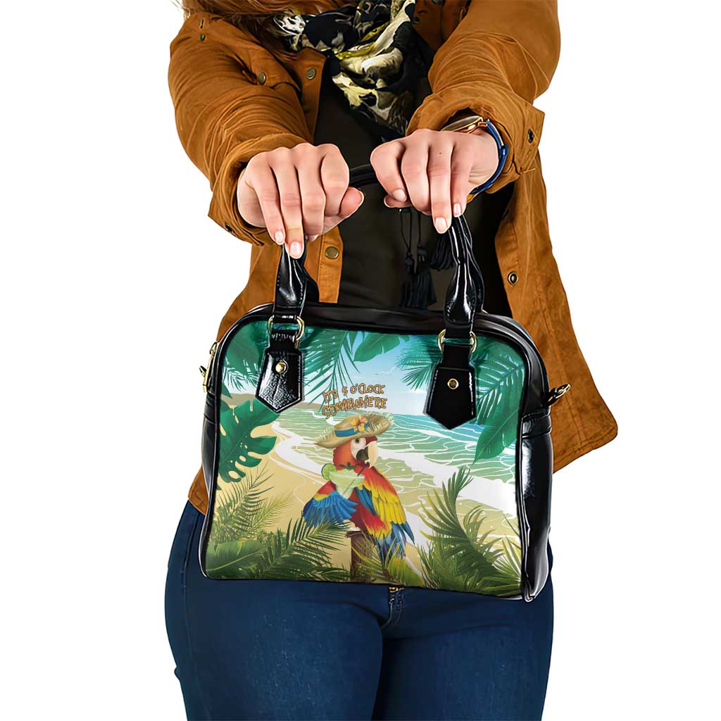Aloha Hawaii It's 5 o'clock Somewhere Shoulder Handbag LT7
