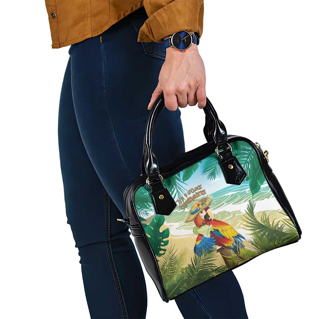 Aloha Hawaii It's 5 o'clock Somewhere Shoulder Handbag LT7
