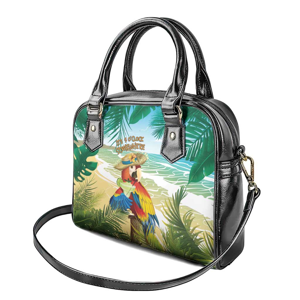 Aloha Hawaii It's 5 o'clock Somewhere Shoulder Handbag LT7