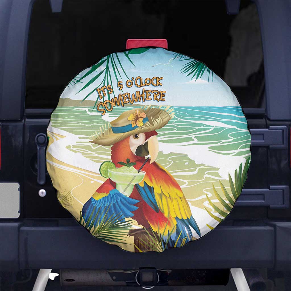 Aloha Hawaii It's 5 o'clock Somewhere Spare Tire Cover LT7