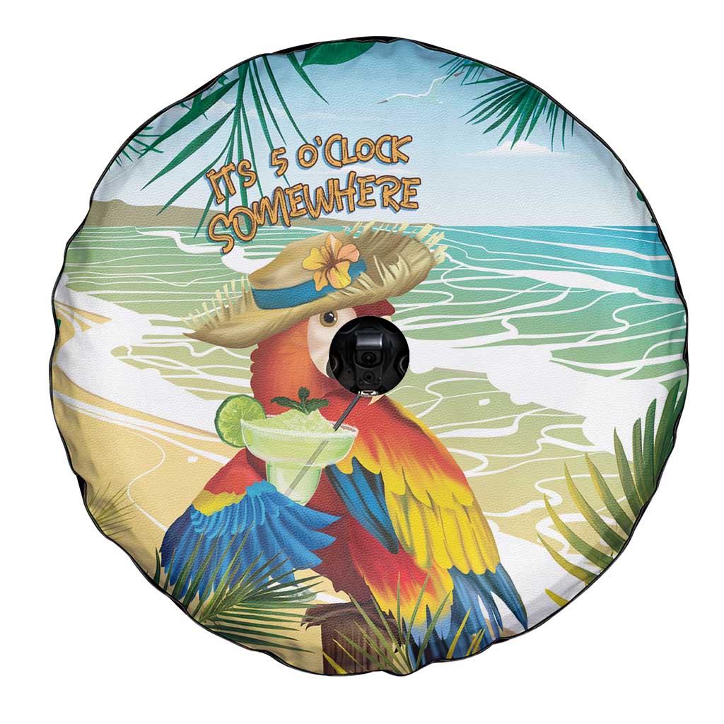 Aloha Hawaii It's 5 o'clock Somewhere Spare Tire Cover LT7