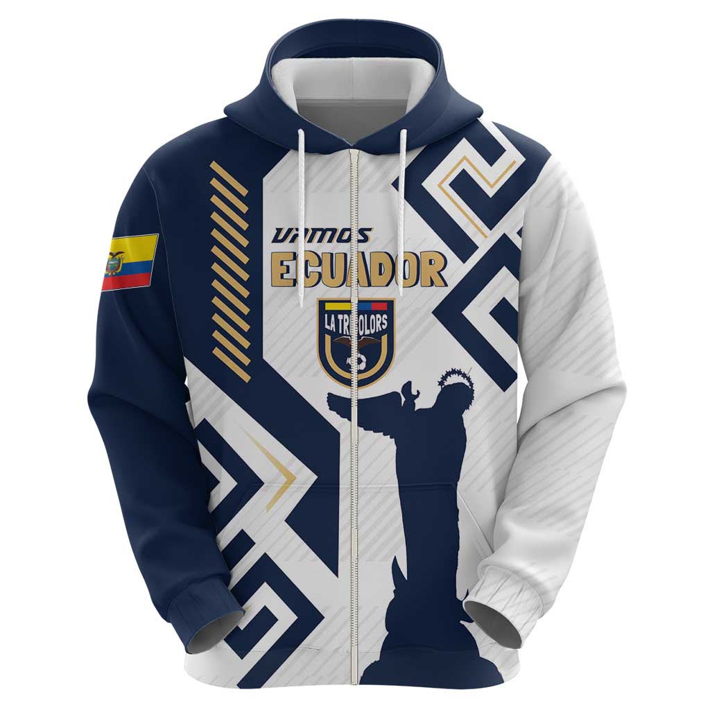 Ecuador Football Custom Hoodie La Tricolors 2024 Virgen de El Panecillo LT7