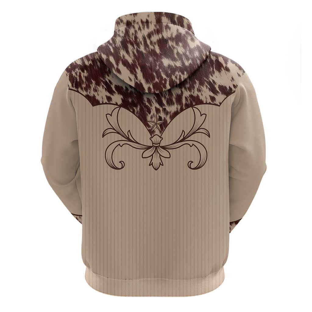 Cowboys Wild West Hoodie Cow Prints LT7