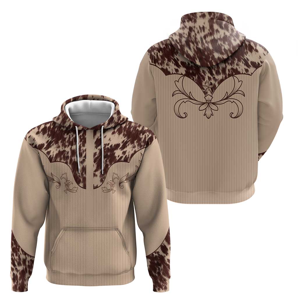 Cowboys Wild West Hoodie Cow Prints LT7