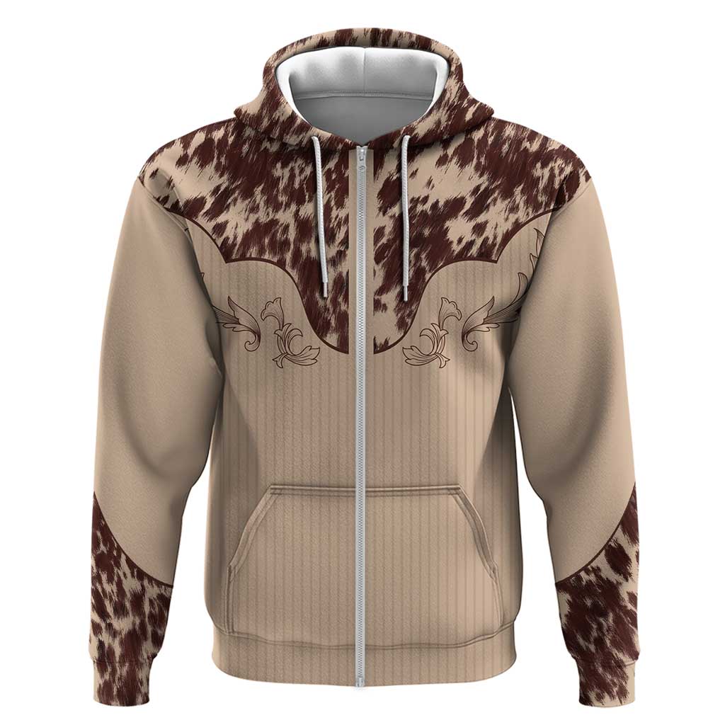 Cowboys Wild West Hoodie Cow Prints LT7