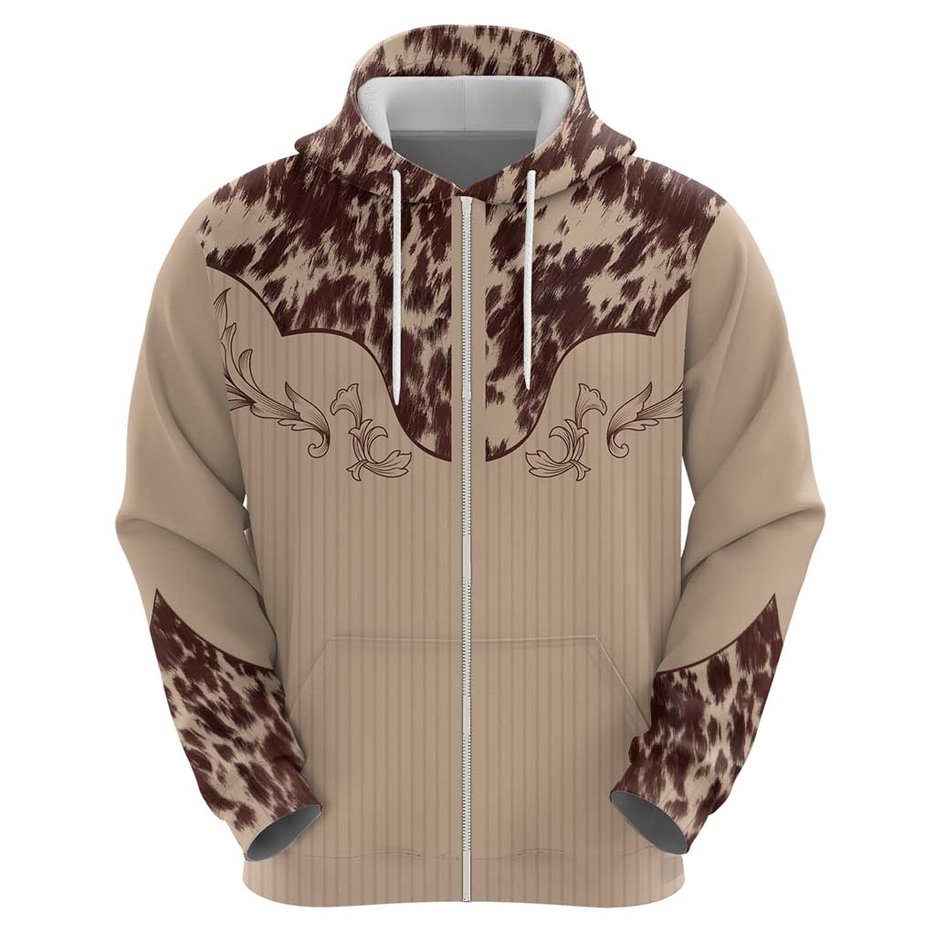 Cowboys Wild West Hoodie Cow Prints LT7