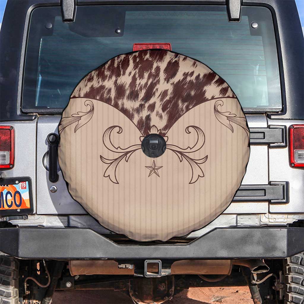Cowboys Wild West Spare Tire Cover Cow Prints LT7