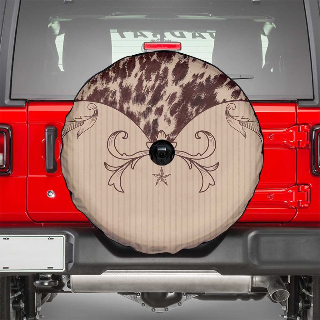 Cowboys Wild West Spare Tire Cover Cow Prints LT7