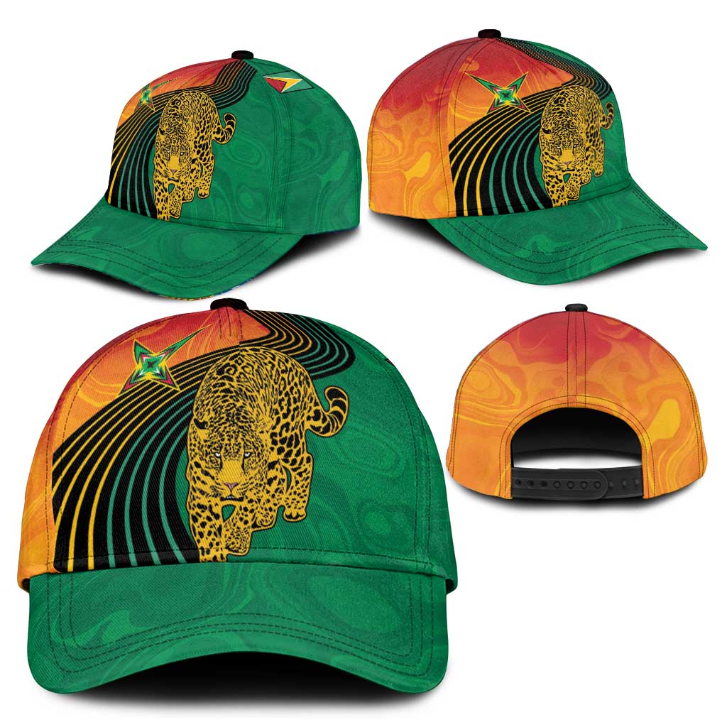 Guyana Cricket Amazon Warriors Classic Cap Fierce Jaguars LT7