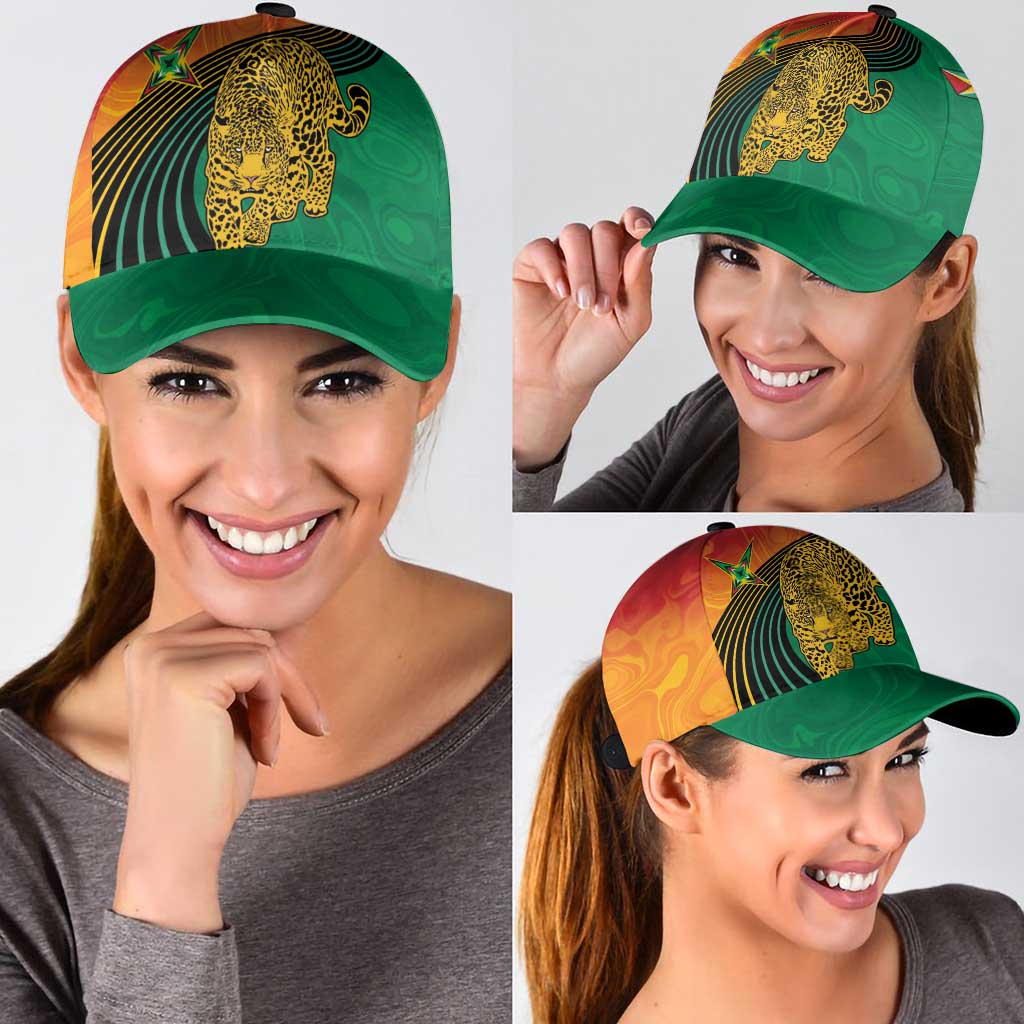 Guyana Cricket Amazon Warriors Classic Cap Fierce Jaguars LT7