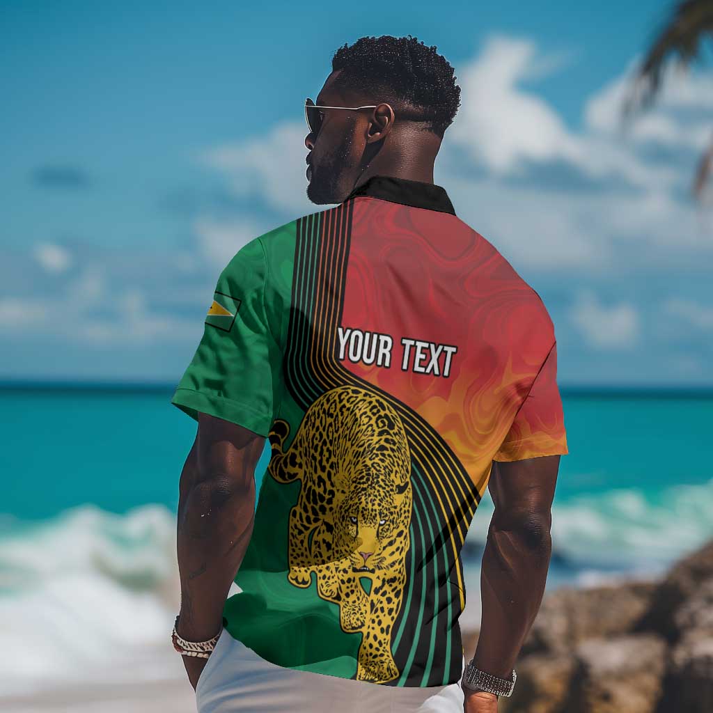 Personalized Afro Guyana Cricket Amazon Warriors Hawaiian Shirt Fierce Jaguars LT7