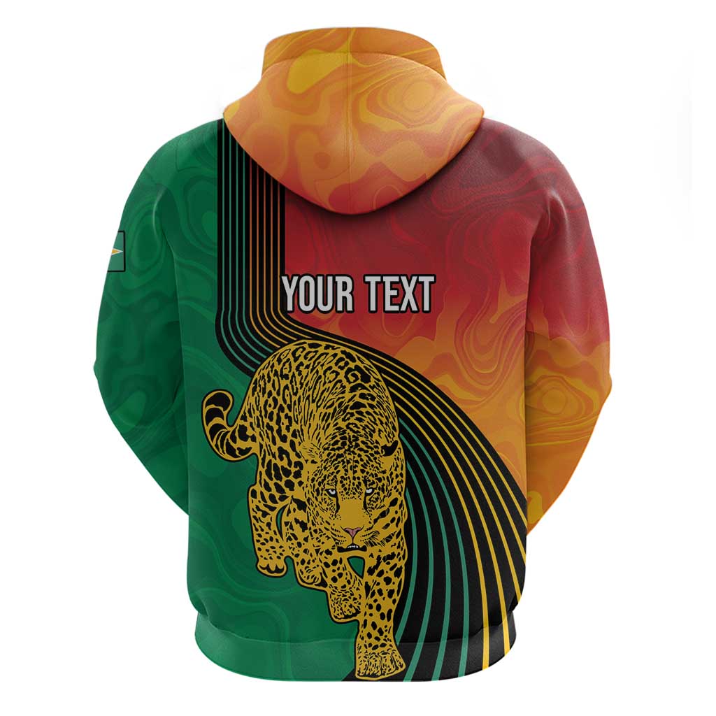 Guyana Cricket Amazon Warriors Personalized Hoodie Fierce Jaguars LT7