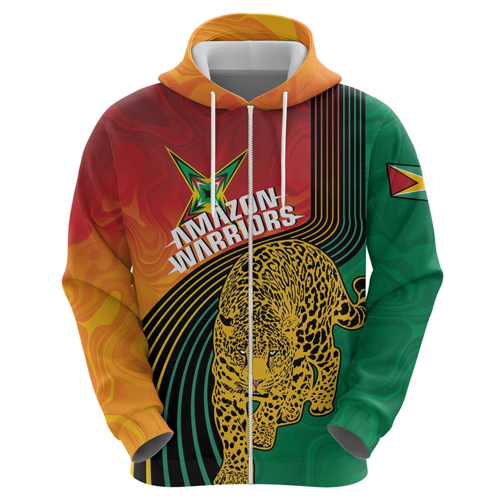 Guyana Cricket Amazon Warriors Personalized Hoodie Fierce Jaguars LT7