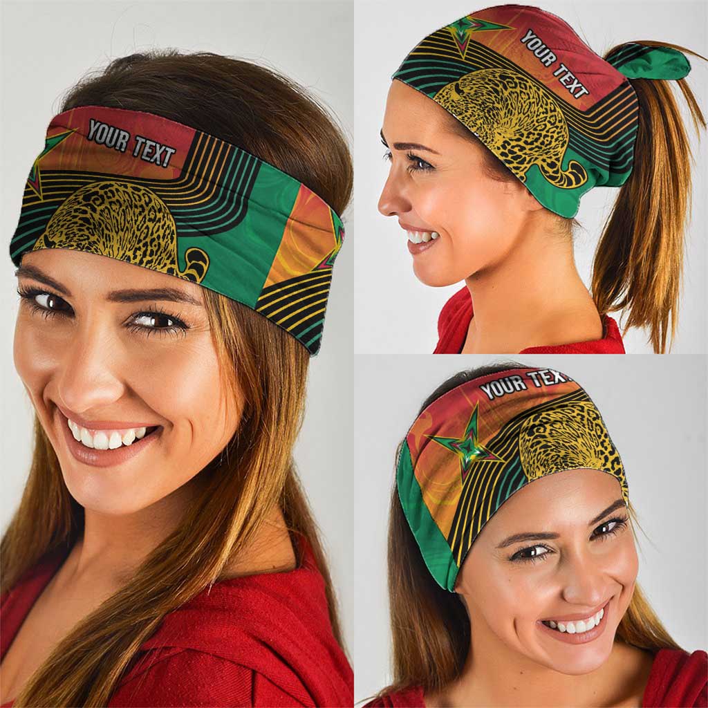 Guyana Cricket Amazon Warriors Personalized Neck Gaiter Fierce Jaguars LT7