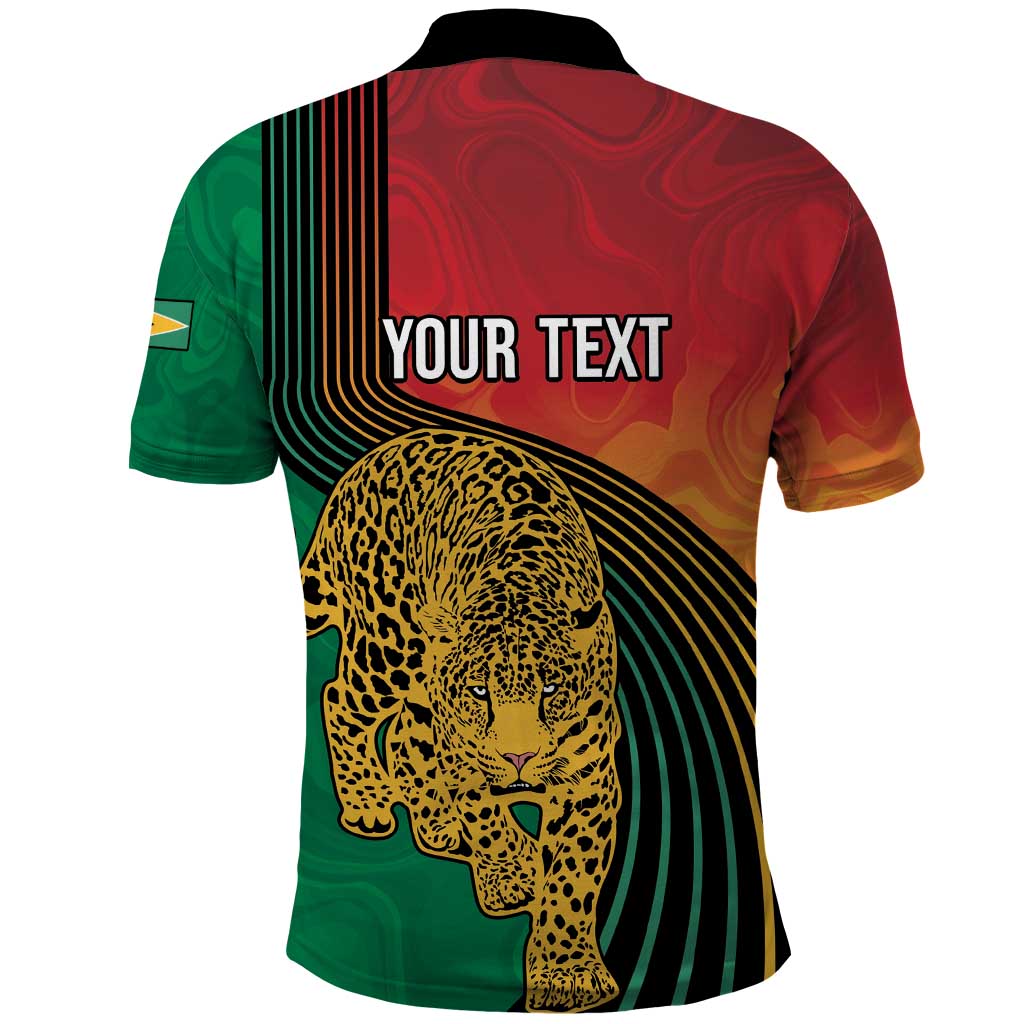 Guyana Cricket Amazon Warriors Personalized Polo Shirt Fierce Jaguars LT7
