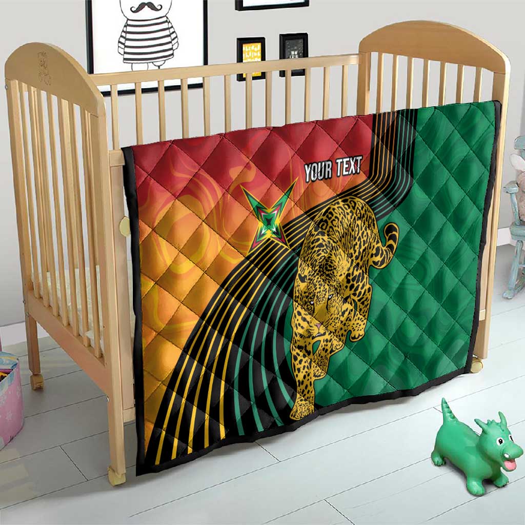 Personalized Afro Guyana Cricket Amazon Warriors Quilt Fierce Jaguars LT7