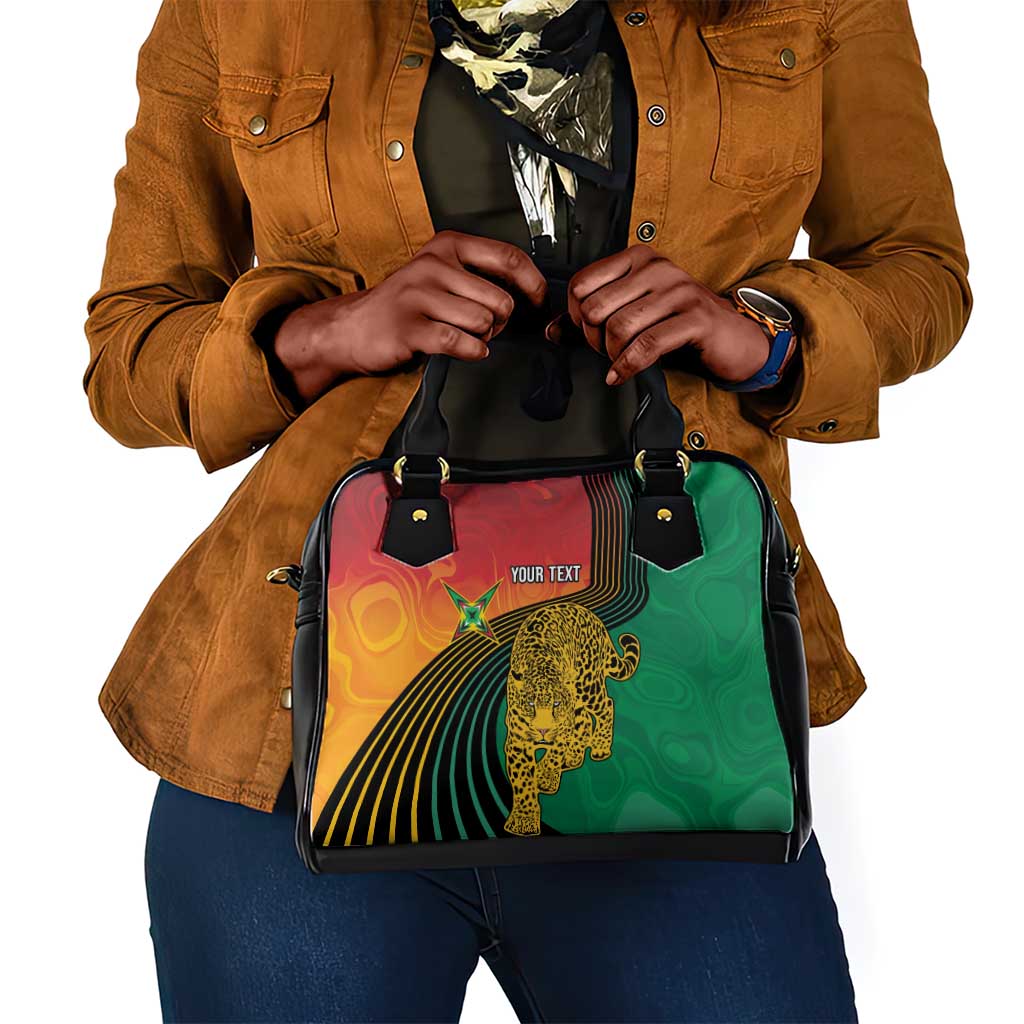 Guyana Cricket Amazon Warriors Personalized Shoulder Handbag Fierce Jaguars LT7