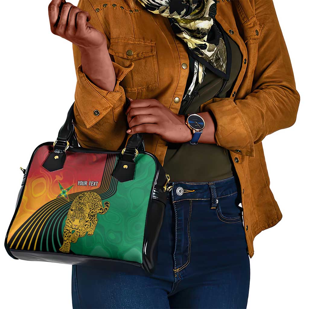 Guyana Cricket Amazon Warriors Personalized Shoulder Handbag Fierce Jaguars LT7