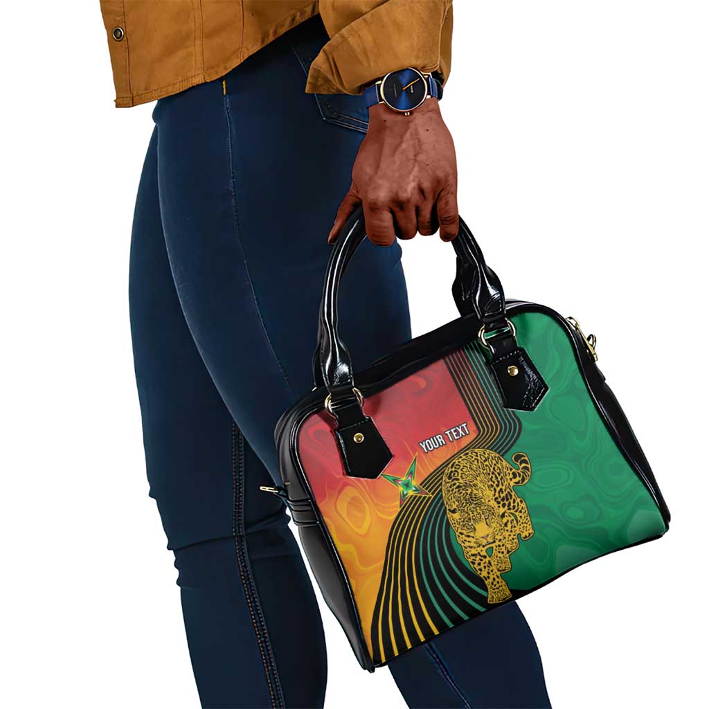 Guyana Cricket Amazon Warriors Personalized Shoulder Handbag Fierce Jaguars LT7