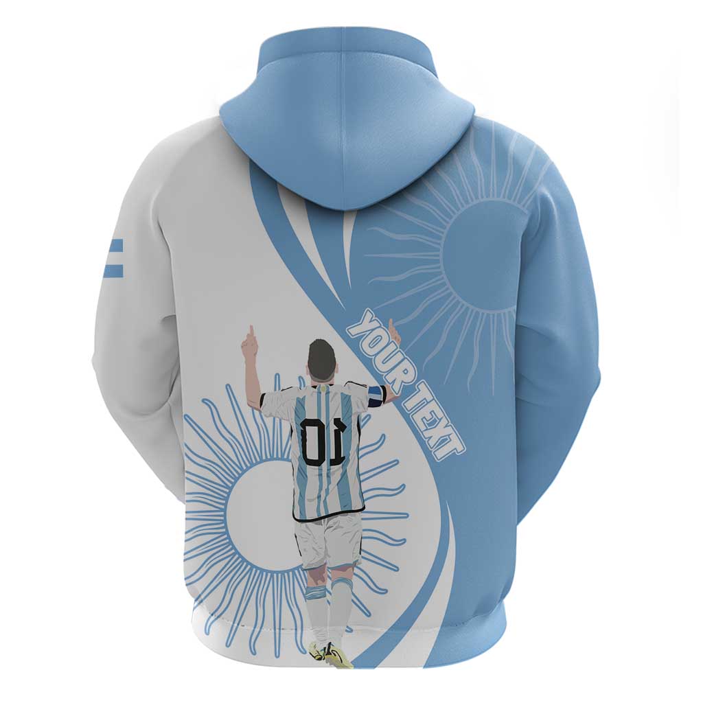 Argentina La Albiceleste Custom Hoodie Vamos Argentina LT7