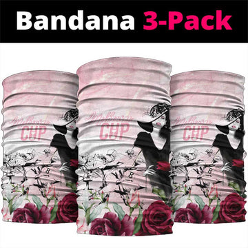 Melbourne Horse Racing Cup Pink Out Derby Neck Gaiter LT7