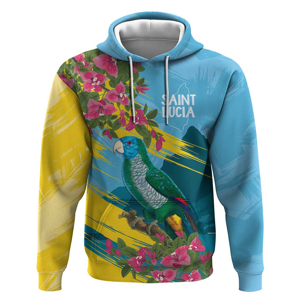 Saint Lucia Hoodie Tropical Vibes LT7