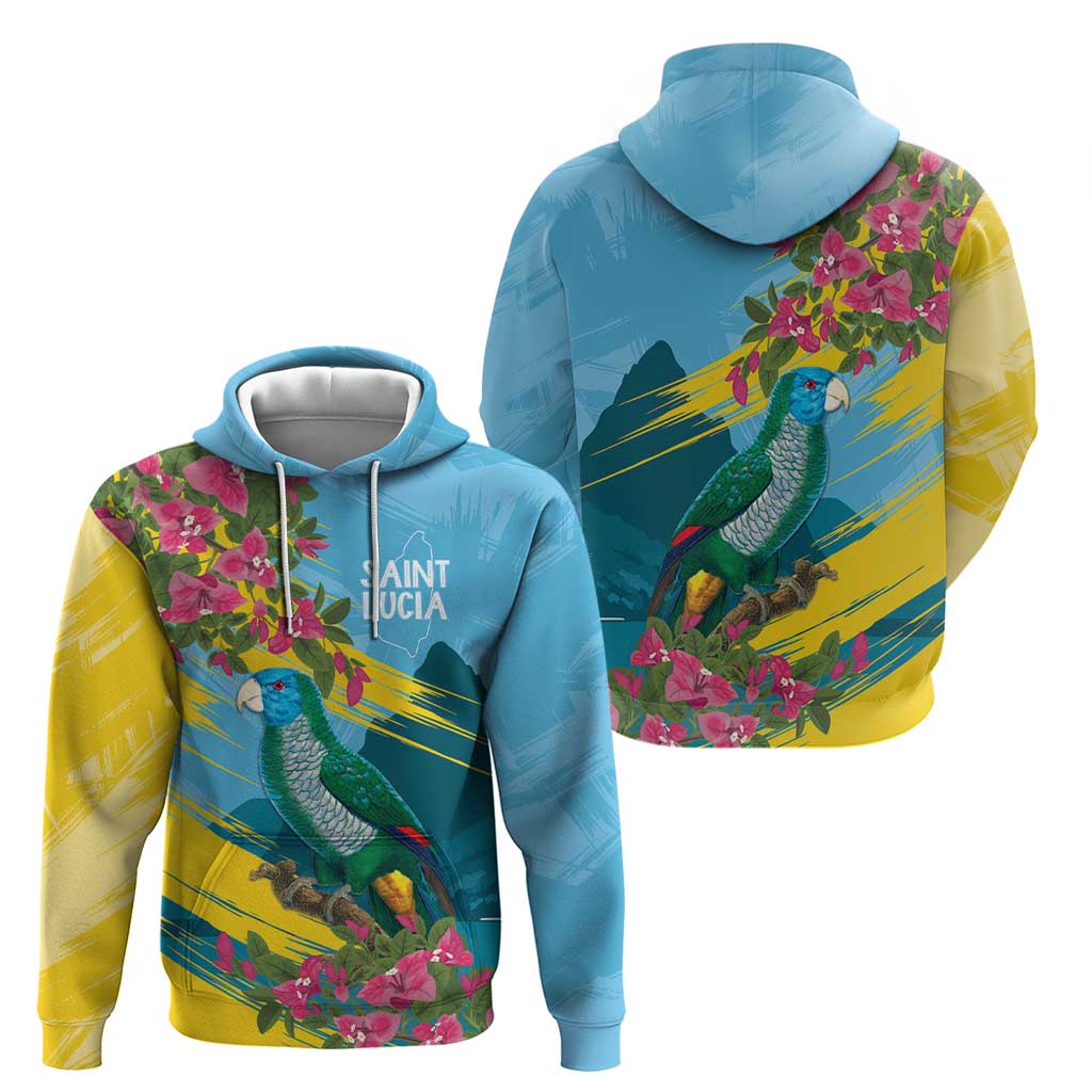Saint Lucia Hoodie Tropical Vibes LT7
