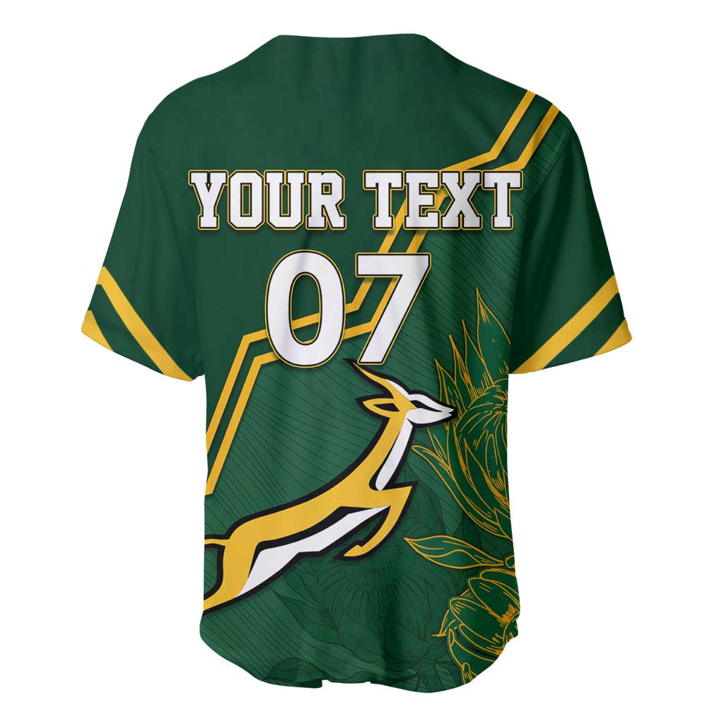 South Africa Rugby Baseball Jersey Champions GO Bokke LT7