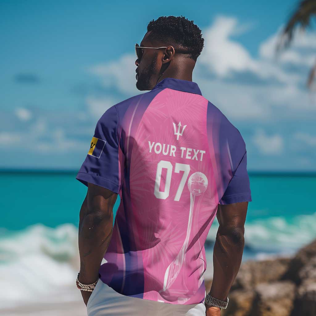 Afro-Barbadians Cricket Custom Hawaiian Shirt Royal Champions - Tropical Vibes LT7