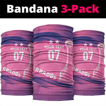 Barbados Cricket Custom Neck Gaiter Royal Champions - Tropical Vibes LT7