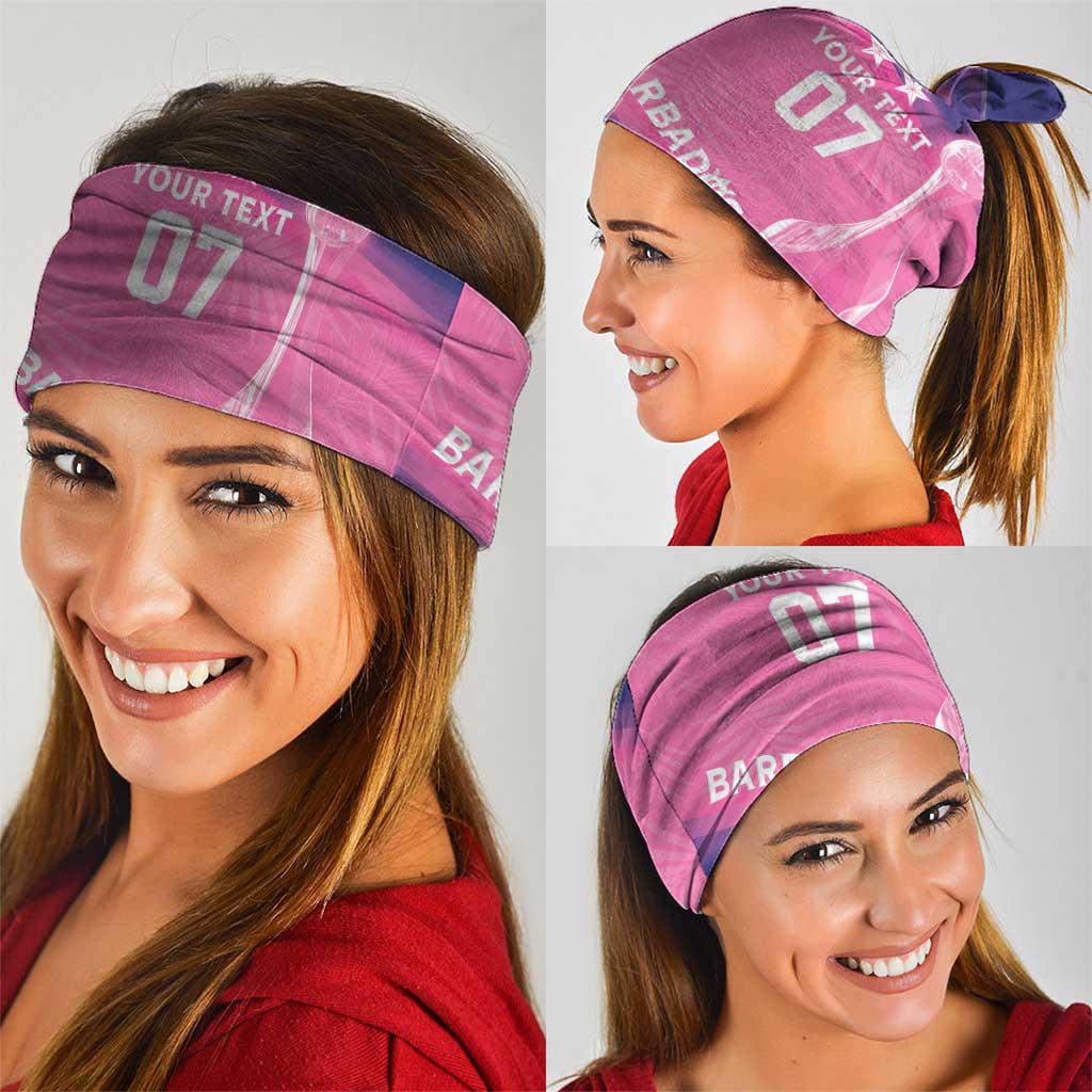 Barbados Cricket Custom Neck Gaiter Royal Champions - Tropical Vibes LT7