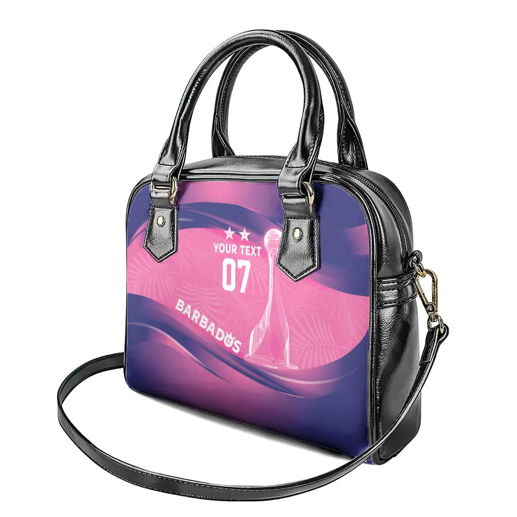 Barbados Cricket Custom Shoulder Handbag Royal Champions - Tropical Vibes LT7
