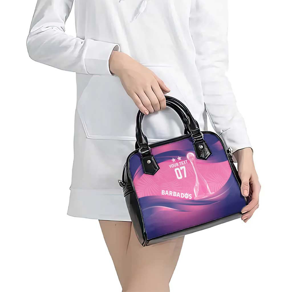 Barbados Cricket Custom Shoulder Handbag Royal Champions - Tropical Vibes LT7