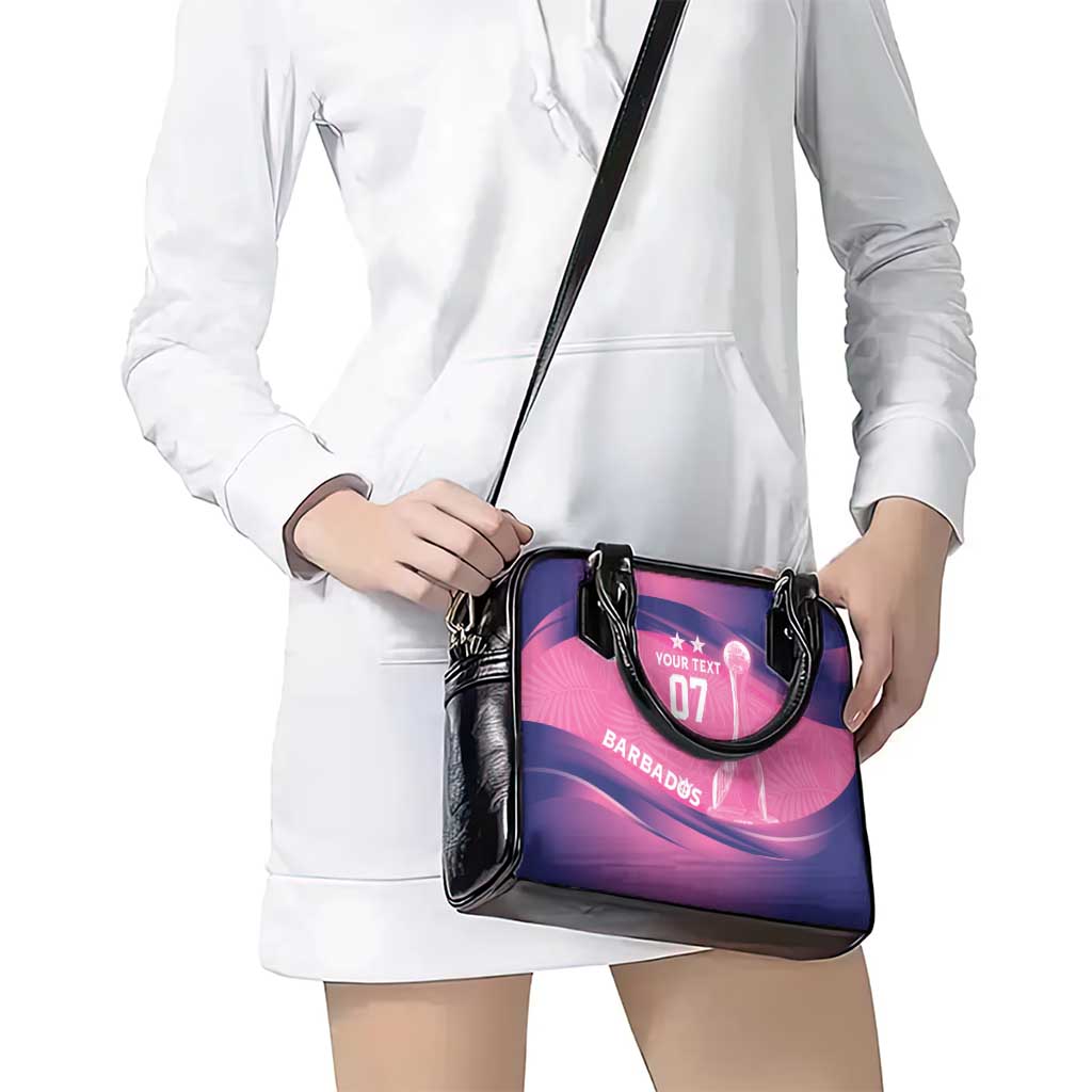 Barbados Cricket Custom Shoulder Handbag Royal Champions - Tropical Vibes LT7