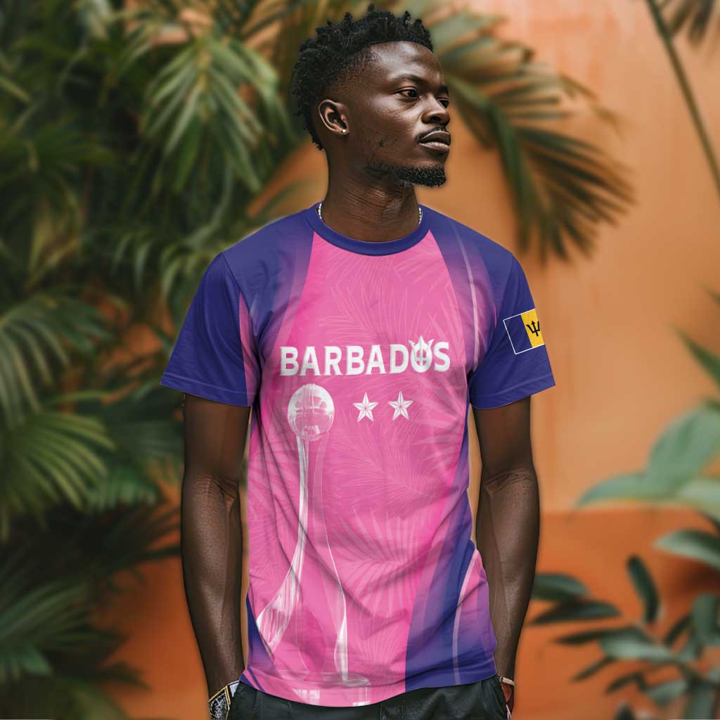 Afro-Barbadians Cricket Custom T shirt Royal Champions - Tropical Vibes LT7