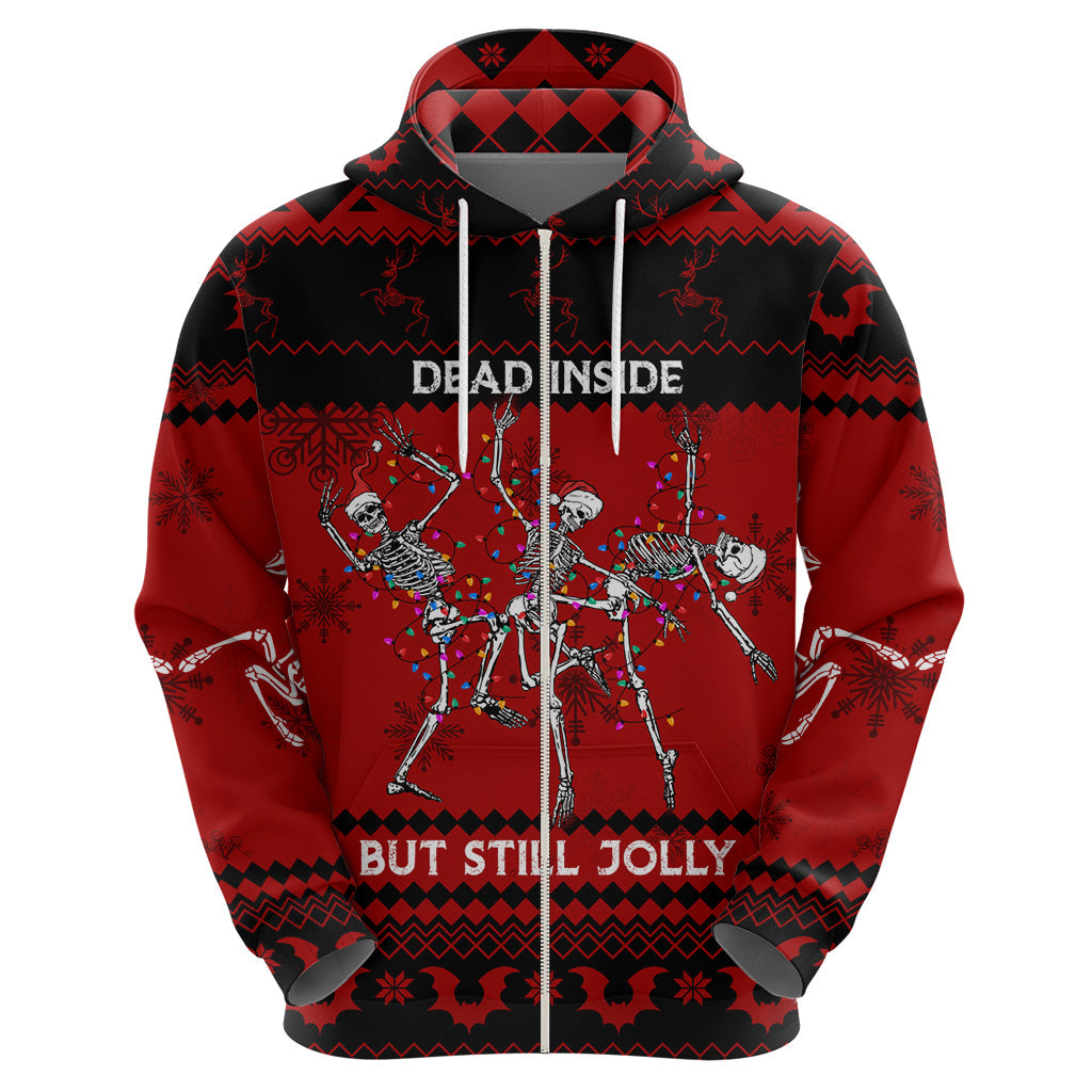 Christmas Hoodie Jolly Skull Merry Creepmas LT7