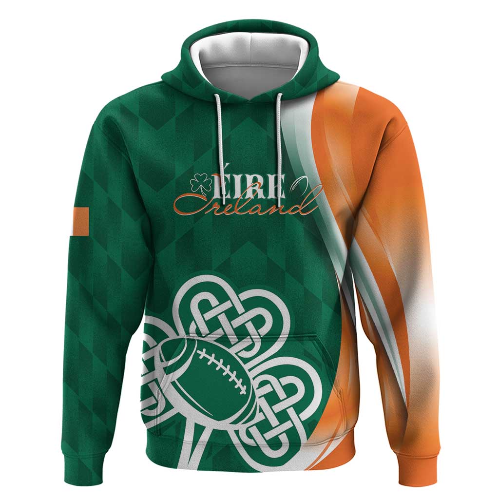 Éire Rugby Celtic Shamrock Hoodie Ireland's Call LT7
