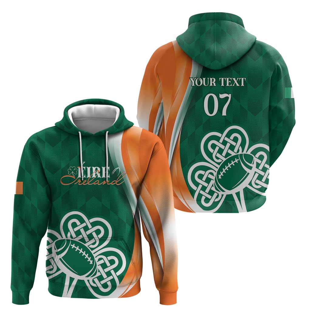 Éire Rugby Celtic Shamrock Hoodie Ireland's Call LT7