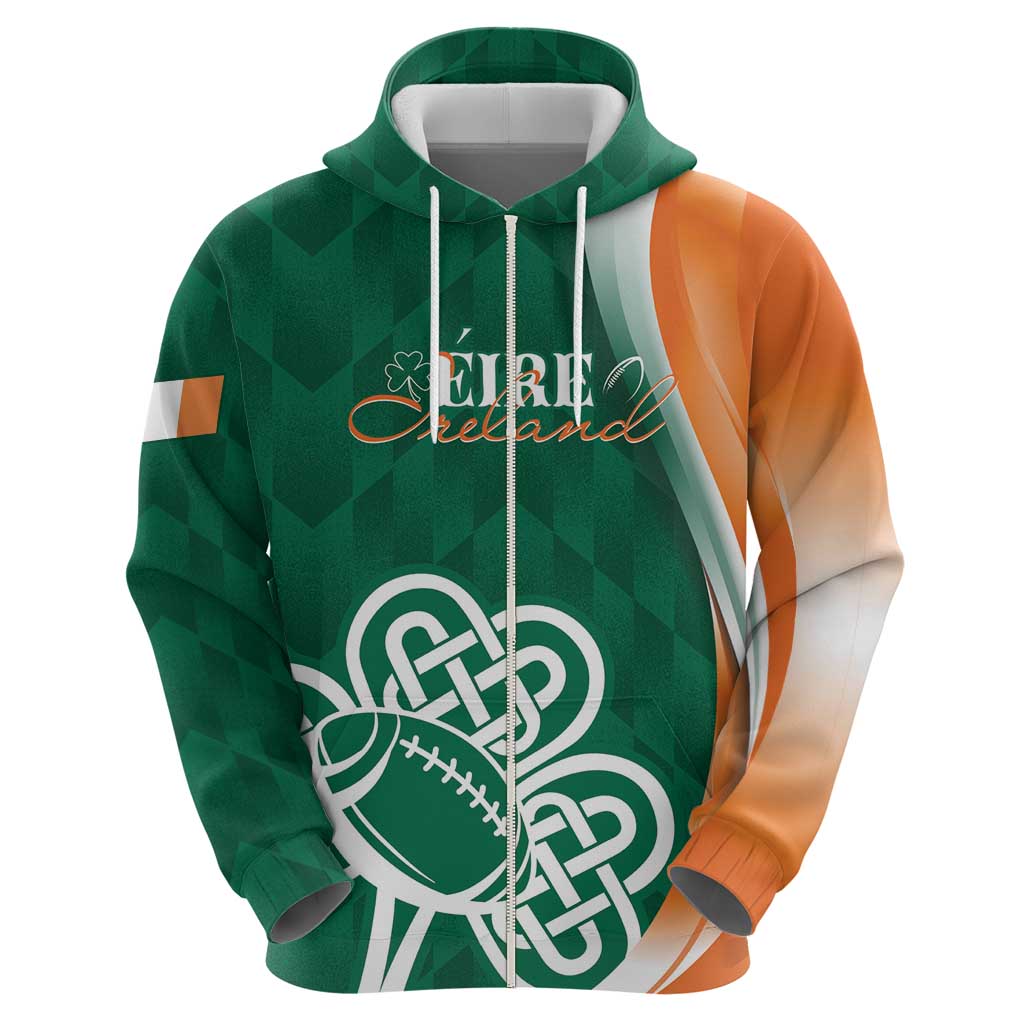 Éire Rugby Celtic Shamrock Hoodie Ireland's Call LT7