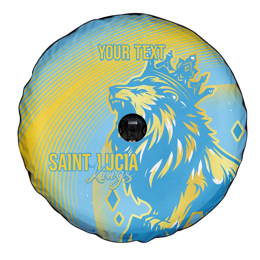 Saint Lucia Cricket Personalized Spare Tire Cover The Roaring King LT7