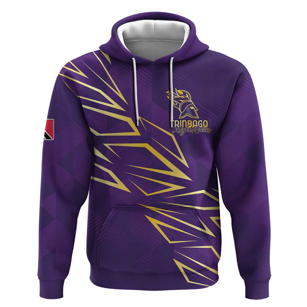 Trinbago Cricket Custom Hoodie TKR Quadruple Champion LT7